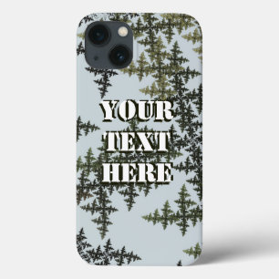Fractal Camouflage - Winter Case-Mate iPhone Case