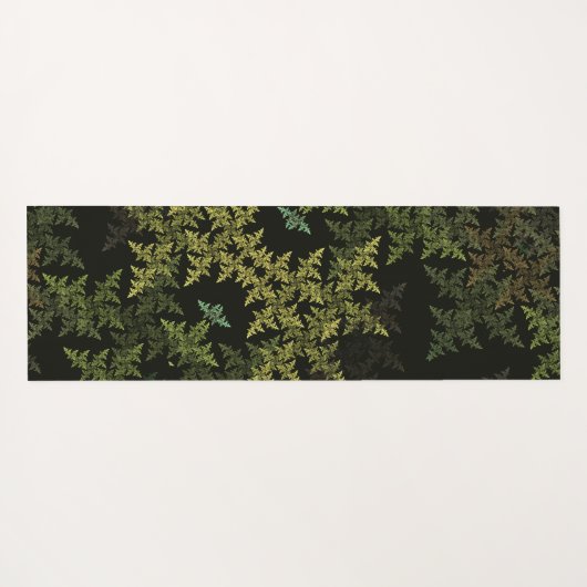 Fractal Camouflage Yogamat (Achterkant (horizontaal))