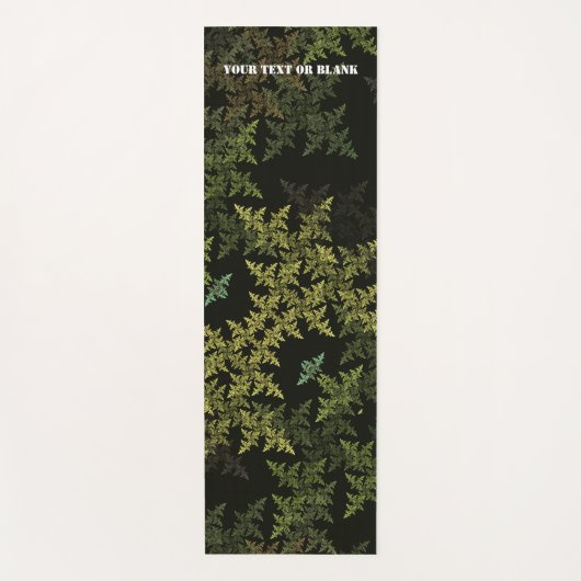 Fractal Camouflage Yogamat (Voorkant)