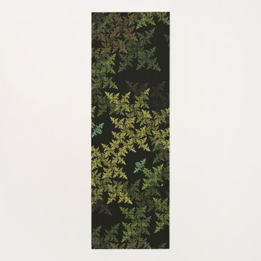 Fractal Camouflage Yogamat (Achterkant)