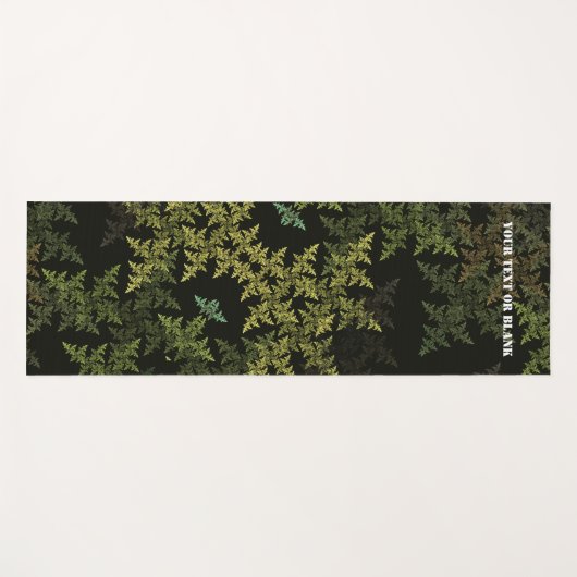 Fractal Camouflage Yogamat (Voorkant (horizontaal))