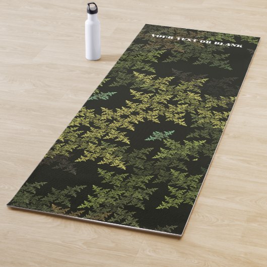 Fractal Camouflage Yogamat (In situ)