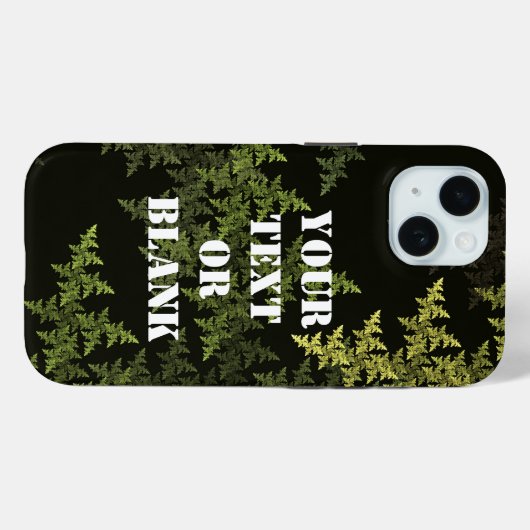 Fractal Camouflage - zomer Case-Mate iPhone Case (Achterkant (horizontaal))