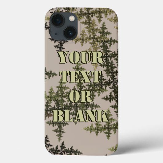 Fractal Camouflage - zomer Case-Mate iPhone Case (Achterkant)