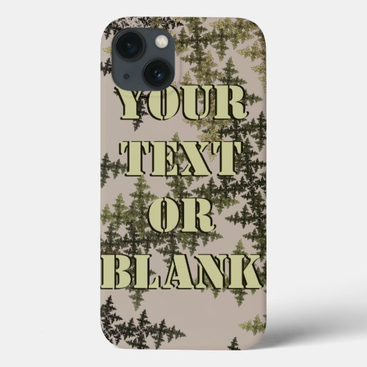 Fractal Camouflage - zomer Case-Mate iPhone Case (Achterkant)