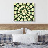 fractal canvas afdruk (Insitu (Slaapkamer))