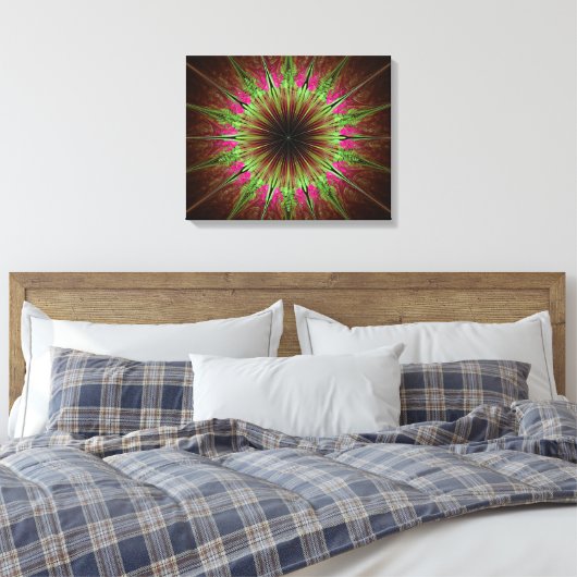 Fractal Canvas Afdruk (Insitu (Slaapkamer))