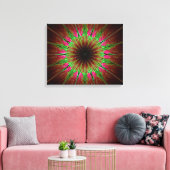 Fractal Canvas Afdruk (Insitu (Woonkamer))