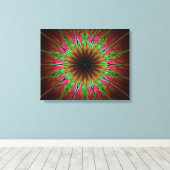 Fractal Canvas Afdruk (Insitu (Houten vloer))