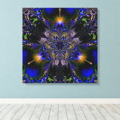 Fractal Canvas Afdruk (Insitu (Houten vloer))