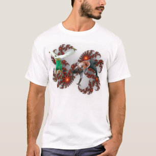 fractal capoeira t-shirt