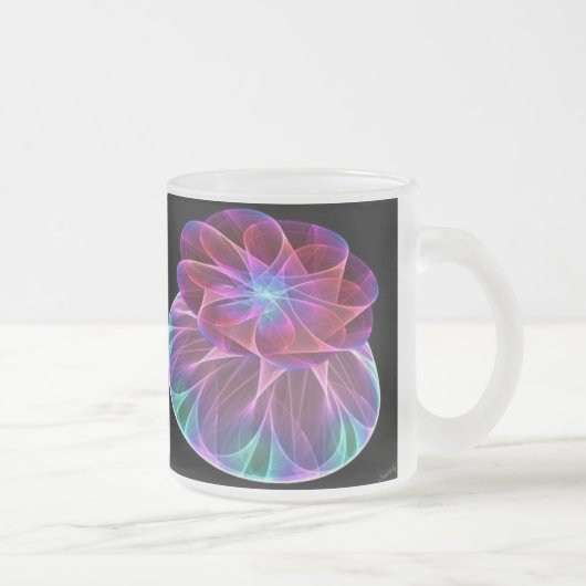 Fractal Carnival Glass Mok (Rechts)