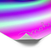 Fractal Cartoon Character Poster (Hoek)