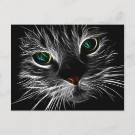 Fractal Cat Briefkaart