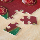 Fractal Celebration Kerstmis Puzzle Legpuzzel (Zijkant)