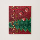 Fractal Celebration Kerstmis Puzzle Legpuzzel (Verticaal)