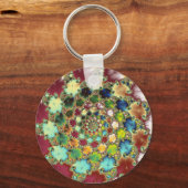 Fractal Cells - Fractal Sleutelhanger (Voorkant)