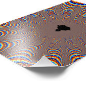 Fractal Central - Fractal Art Foto Afdruk (Hoek)