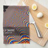 Fractal Central - Fractal Art Theedoek (Quarter Fold)