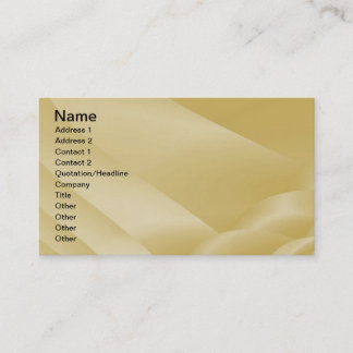 Fractal Champagne Satin Ribbons Visitekaartje