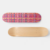Fractal Check Persoonlijk Skateboard (Horizontaal)