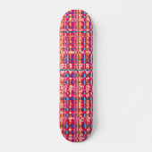 Fractal Check Persoonlijk Skateboard (Voorkant)