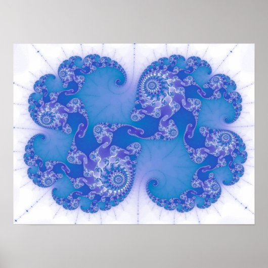 Fractal Cloud Poster (Voorkant)
