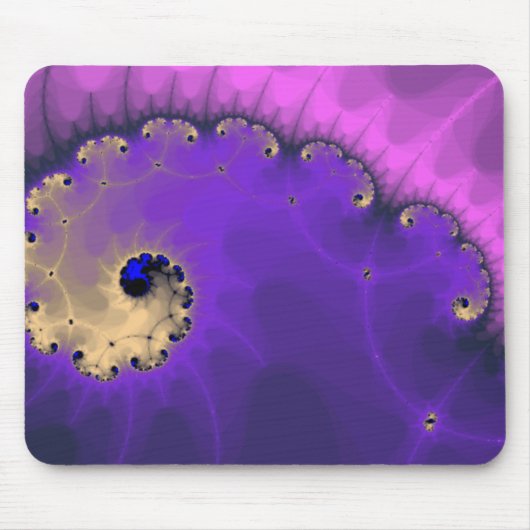 Fractal Coast Mousepad Muismat (Voorkant)