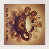 Fractal Coffee Reverie Legpuzzel (Horizontaal)