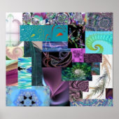 Fractal Collage—Braid Print (Voorkant)