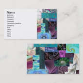 Fractal Collage Braid Visitekaartje (Voorkant / Achterkant)