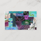 Fractal Collage Braid Visitekaartje (Achterkant)