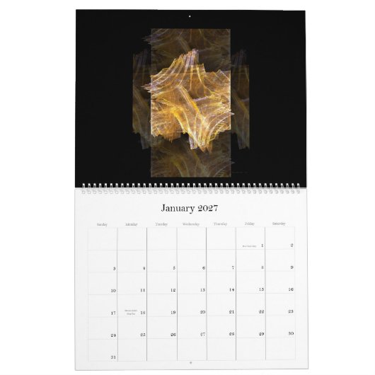 Fractal Collectie Calendar 2010 Kalender (Jan 2027)