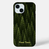 Fractal Conifer Forest Case-Mate iPhone Case (Achterkant)