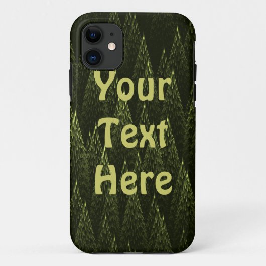 Fractal Conifer Forest Case-Mate iPhone Case (Achterkant)