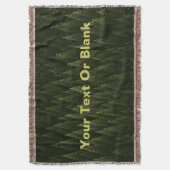 Fractal Conifer Forest Deken (Voorkant Verticaal)