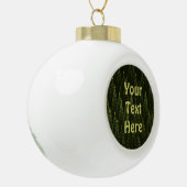 Fractal Conifer Forest Keramische Bal Ornament (Links)