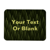 Fractal Conifer Forest Magneet (Horizontaal)