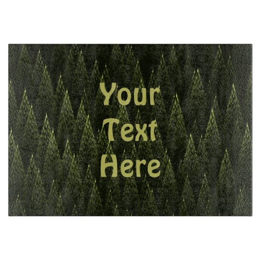 Fractal Conifer Forest Snijplank (Voorkant)