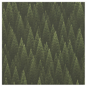 Fractal Conifer Forest Stof