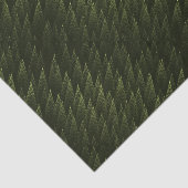 Fractal Conifer Forest Tissuepapier (Detail)