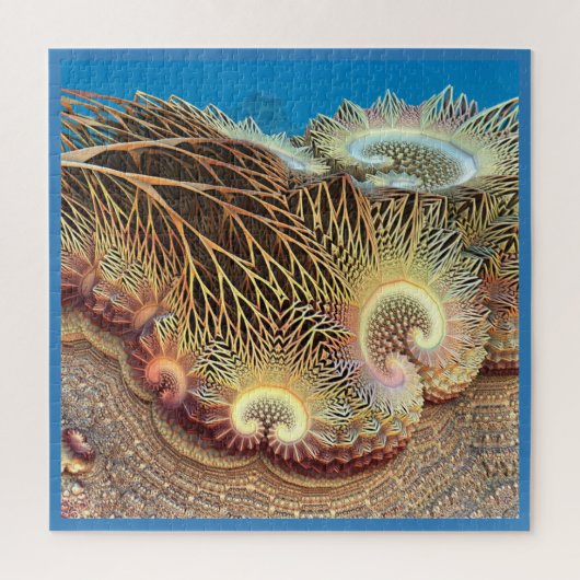 Fractal Coral Reef Puzzle Legpuzzel (Verticaal)