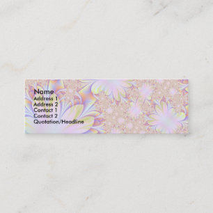 Fractal Daisey-profielkaart Mini Visitekaartje