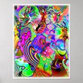 Fractal Dance Poster (Voorkant)