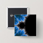 Fractal dark button (Voorkant /achterkant)