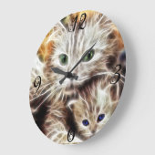 Fractal de Klok van de Muur van Katten (Hoek)