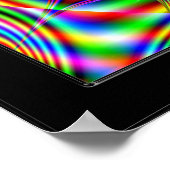 Fractal Death Mask of Tutankhamun Poster (Hoek)