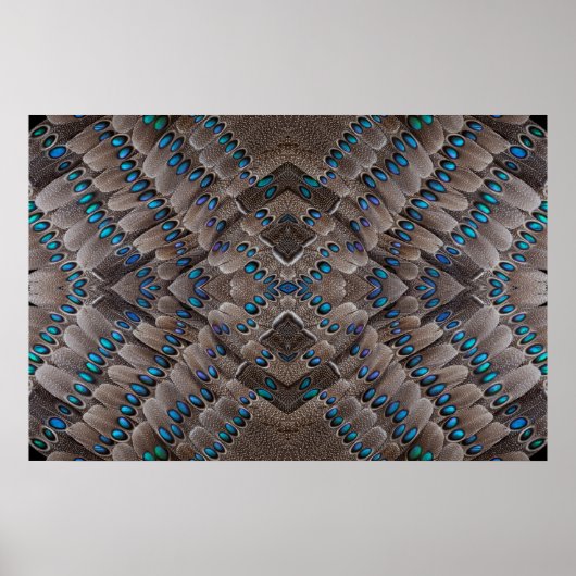 Fractal Design Fazant Veer Poster (Voorkant)