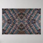 Fractal Design Pheasant Feather Poster (Voorkant)