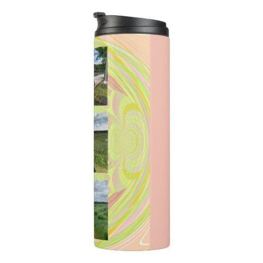 Fractal Design Photo Template Thermal Tumbler Thermosbeker (Geroteerd rechts)